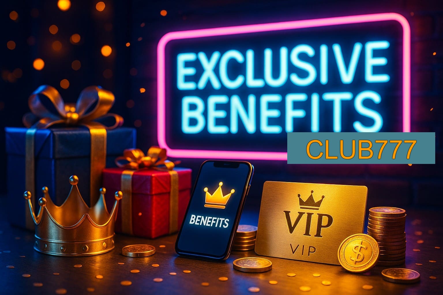 Benefícios do CLUB777