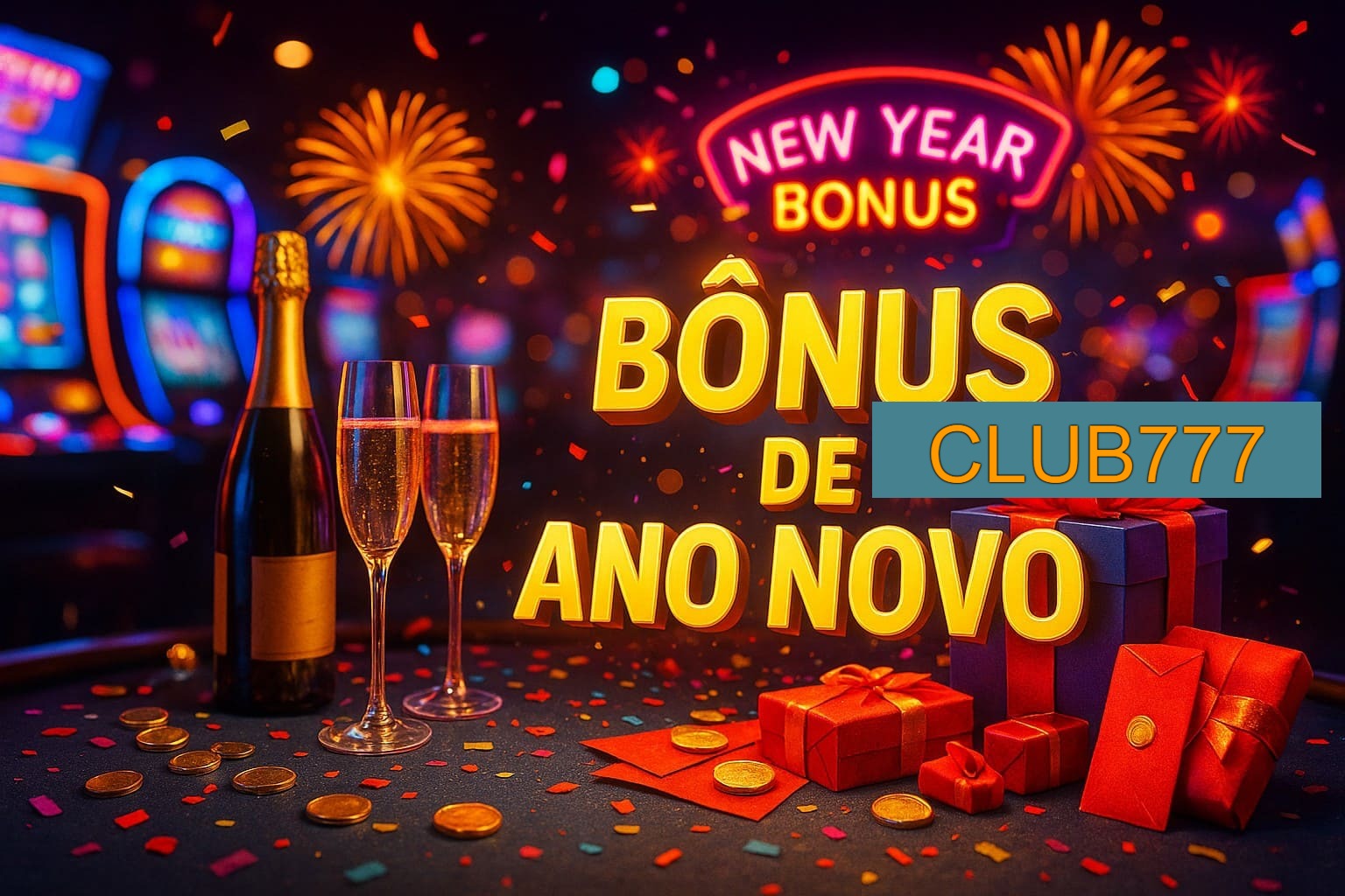 Promoções de Ano Novo no CLUB777